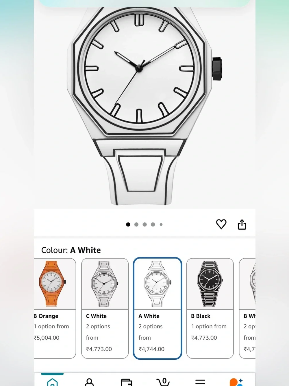 Fanmis men’s watch $4744 European MSRP